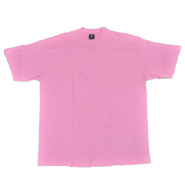 TALHA タルハ 半袖 プレーン 無地 Tシャツ ピンク XXL メンズのトップス(Tシャツ/カットソー(半袖/袖なし))の商品写真