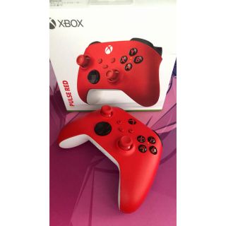 マイクロソフト(Microsoft)の[あつや様専用]Xbox コントローラー Pulse Red(PC周辺機器)