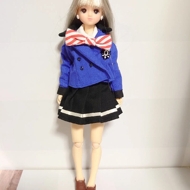 リカちゃん　ハンドメイド　109 ドール服スカート ハンドメイドのぬいぐるみ/人形(人形)の商品写真