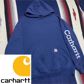 carhartt - 90s 古着 カーハート パーカー メキシコ製 ロゴタグ 袖 ...