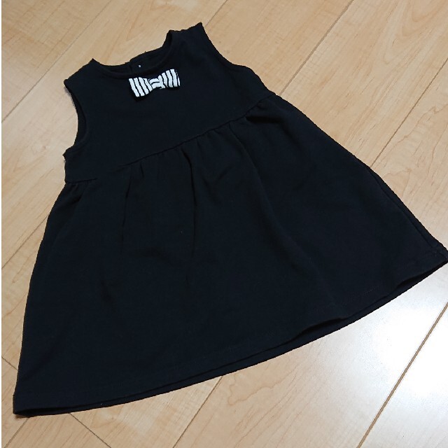 BeBe(ベベ)のBeBe 90cm スカート キッズ/ベビー/マタニティのキッズ服女の子用(90cm~)(ワンピース)の商品写真