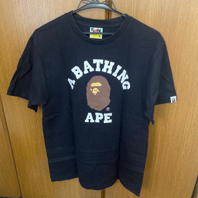 【新品】A BATHING APE ベイシング　エイプ　黒Tシャツ