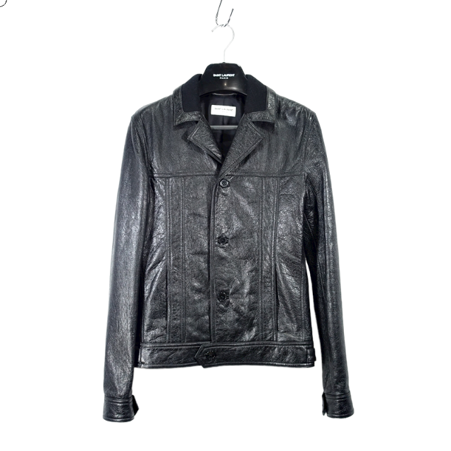 SAINT LAURENT PARIS 14aw Trapper Leahter