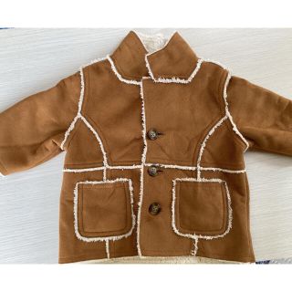 ギャップ(GAP)のGAP ムートンコート　子供　キッズ　コート　アウター　70(ジャケット/コート)