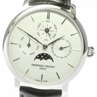 フレデリックコンスタント(FREDERIQUE CONSTANT)の☆未使用品★箱・保証書付き【FREDERIQUE CONSTANT】フレデリック・コンスタント パーペチュアルカレンダー FC-775S4S6 自動巻き メンズ(腕時計(アナログ))