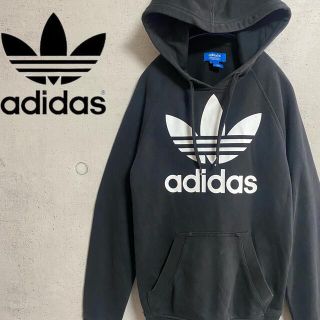 アディダス(adidas)のadidas/ビッグトレフォイル　ラバープリント　スウェット　パーカー XS(パーカー)