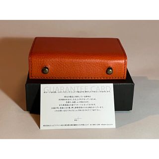 m+ - エムピウ サイフ m+ 財布 ペコス アリゾナ オレンジ×チョコの通販