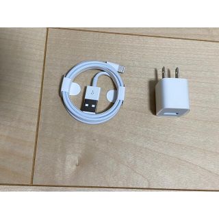 iPhone 純正　充電器(バッテリー/充電器)