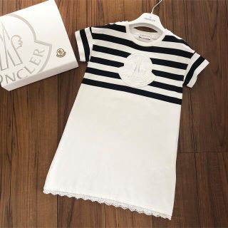 新品未使用！タグ付き　MONCLER　モンクレ　キッズ　子供服　ワンピース　夏服