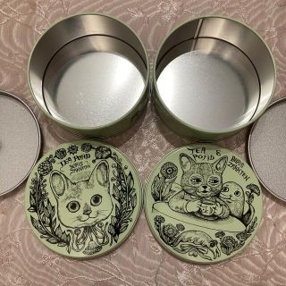 ボリス雑貨店 紅茶缶 2種ヒグチユウコの通販 by ぬんちゃん's shop|ラクマ