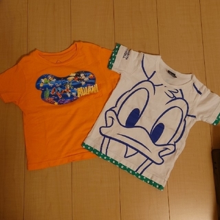 ベビードール(BABYDOLL)の【値下げ】Disney　Ｔシャツ２枚セット　サイズ100(Tシャツ/カットソー)