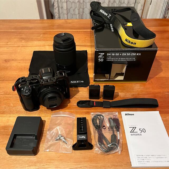 サイズ交換OK】 Nikon - NIKON Z50 ダブルズームキット 中古 ミラー