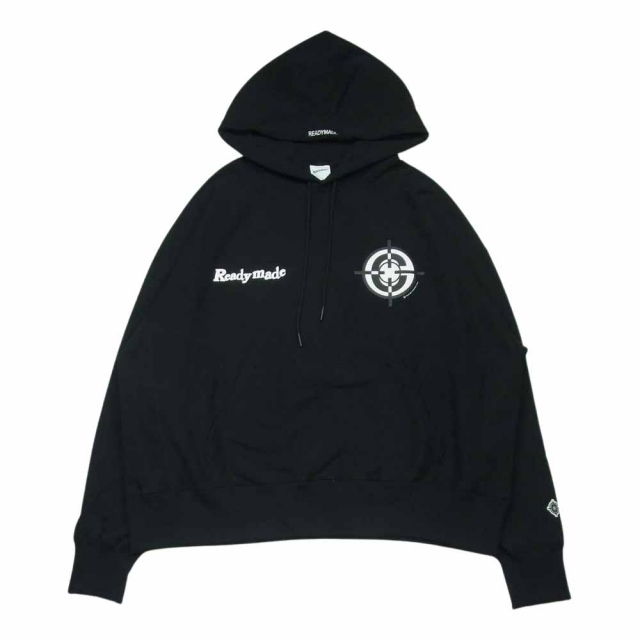 READY MADE レディメイド RE-CO-BK-00-00-211 CLF TARGET HOODIE ターゲット フーディー パーカー ブラック系 XXL【新古品】【未使用】