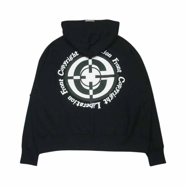 LADY MADE(レディメイド)のREADY MADE レディメイド RE-CO-BK-00-00-211 CLF TARGET HOODIE ターゲット フーディー パーカー ブラック系 XXL【新古品】【未使用】【中古】 メンズのトップス(パーカー)の商品写真