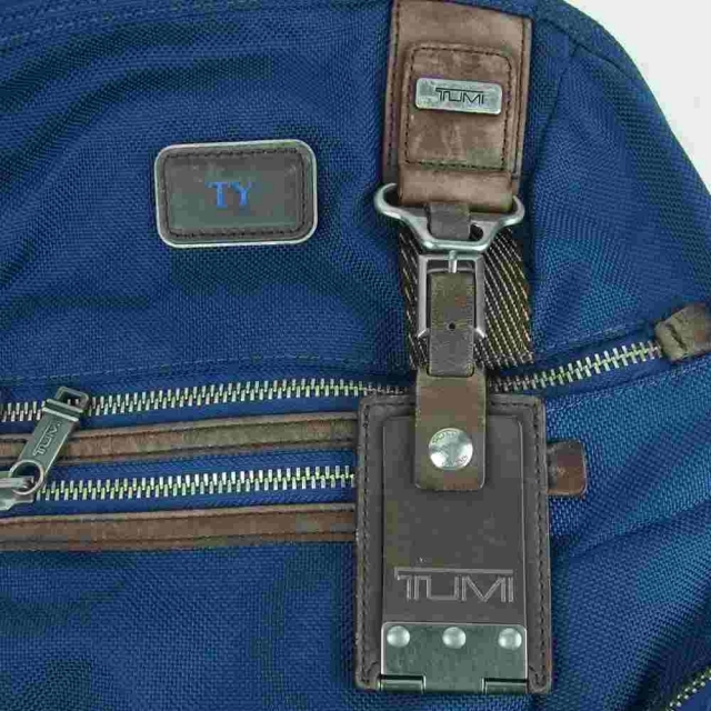 TUMI(トゥミ)のTUMI トゥミ Alpha Bravo Knox backpack ノックス バックパック リュック ブルー系【中古】 メンズのバッグ(バッグパック/リュック)の商品写真