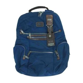 トゥミ(TUMI)のTUMI トゥミ Alpha Bravo Knox backpack ノックス バックパック リュック ブルー系【中古】(バッグパック/リュック)