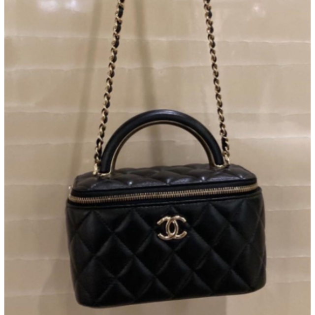 ♥️お値下げ正規品.CHANELデカココマークココカパス.パテントバック