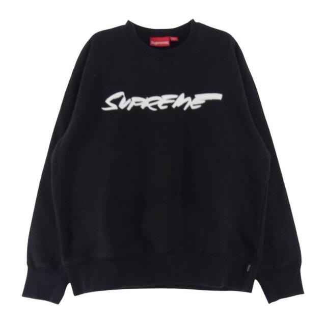 S肩幅Supreme シュプリーム スウェット 20AW Futura Logo Crewneck ロゴ プリント スウェット ブラック系 S