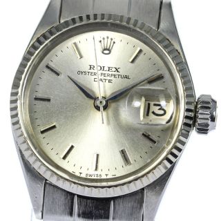 ロレックス(ROLEX)の【ROLEX】ロレックス オイスターパーペチュアル デイト Cal.1130 6517 自動巻き レディース_692861(腕時計)