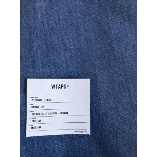 W)taps(ダブルタップス)のINDIGO M 21AW WTAPS UNION 02 / TROUSERS メンズのパンツ(デニム/ジーンズ)の商品写真