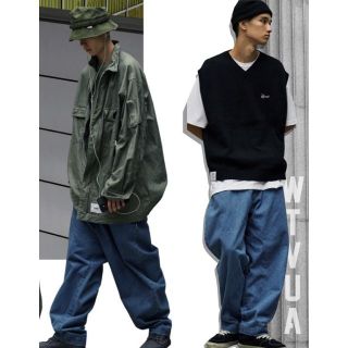 メンズ22aw wtaps union trousers indigo