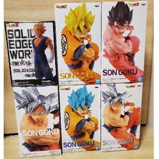 【7点セット】ドラゴンボール 孫悟空 ベジット ナムコ限定フィギュア バンダイ