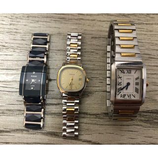 ラドー(RADO)のSWISS MOVT レディース腕時計　3点　RADO/TISSOT/COACH(腕時計)