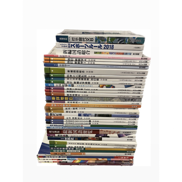 39冊セット　国語　数学　社会　英語　理科　生物　音楽　体育　保健　家庭科 エンタメ/ホビーの本(語学/参考書)の商品写真