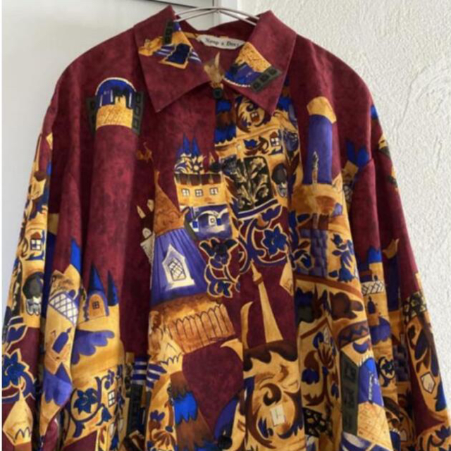 グリーン・ホワイト系 完成品♪ 【超希少】古着 レトロアイテム 90s