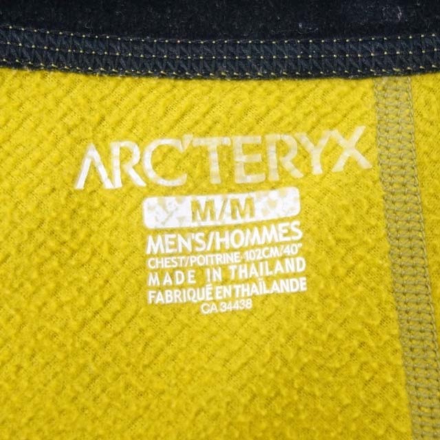 ARC'TERYX(アークテリクス)のアークテリクス フリースベスト ジップアップ ベスト アウター メンズ M メンズのトップス(ベスト)の商品写真