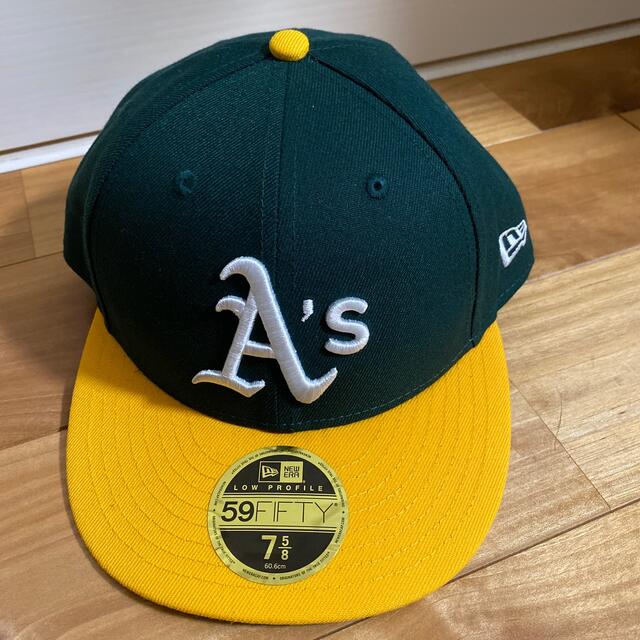 NEW ERA(ニューエラー)の新品　アスレチックス メンズの帽子(キャップ)の商品写真