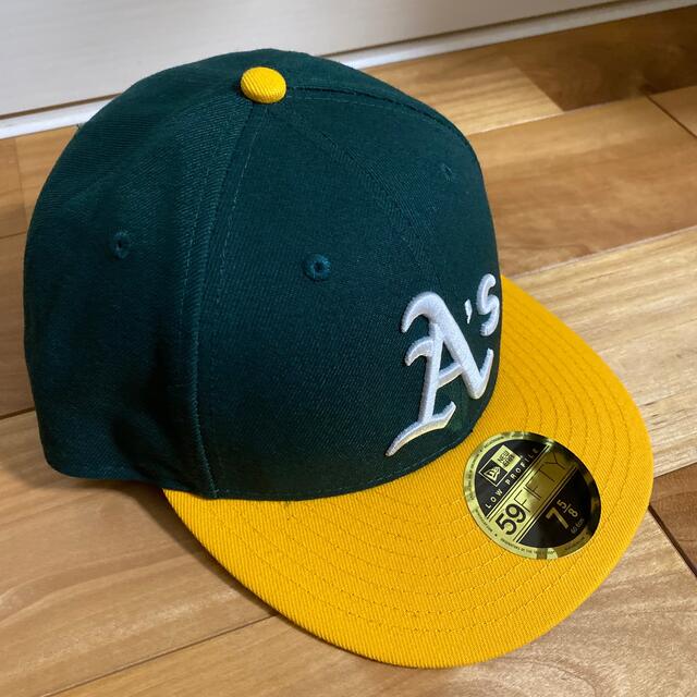 NEW ERA(ニューエラー)の新品　アスレチックス メンズの帽子(キャップ)の商品写真