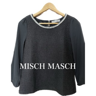 ミッシュマッシュ(MISCH MASCH)のMISCH MASCH♡パールビジュー付きトップス(シャツ/ブラウス(半袖/袖なし))
