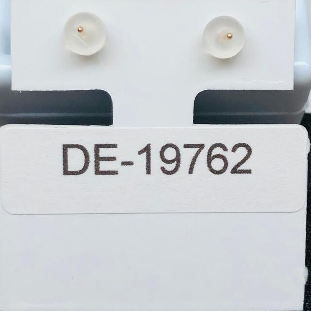 DE-19762 K18PG ピアス ピンクダイヤモンド 1