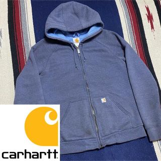 カーハート(carhartt)の90s 古着 カーハート パーカー メキシコ製 ロゴタグ ゆるだぼ スウェパカ(パーカー)