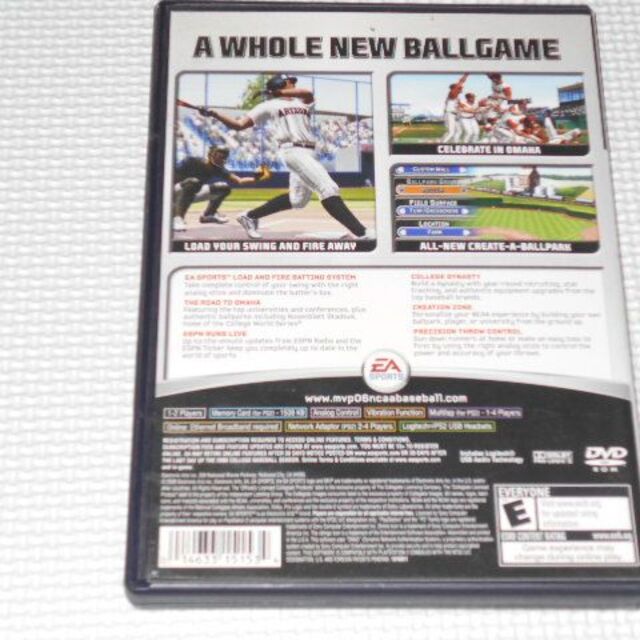 PS2★MVP NCAA BASEBALL 06 海外版