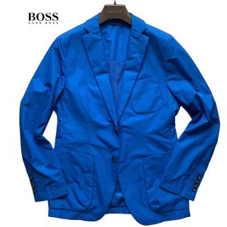 ヒューゴボス(HUGO BOSS)の美品/HUGO BOSS/ナイロン/テーラードジャケット(テーラードジャケット)