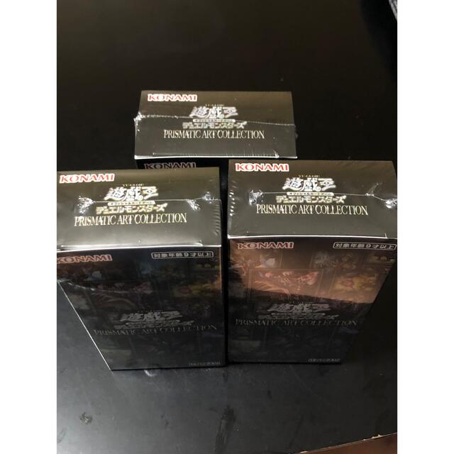 遊戯王 プリズマティックアートコレクション 3BOX 新品未開封