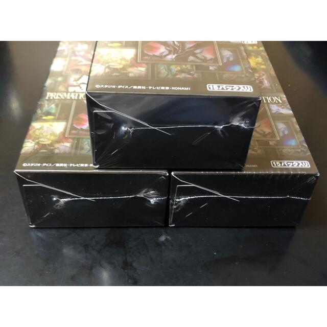遊戯王 プリズマティックアートコレクション 3BOX 新品未開封