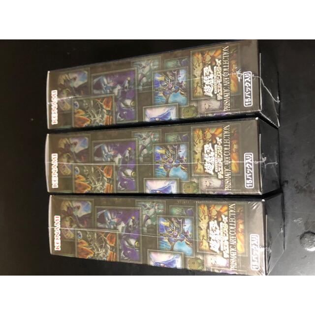 遊戯王 プリズマティックアートコレクション 3BOX 新品未開封