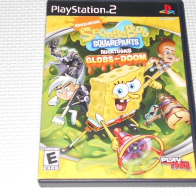 PlayStation2(プレイステーション2)のPS2★SPONGEBOB SQUAREPANTS NICKTOONS エンタメ/ホビーのゲームソフト/ゲーム機本体(家庭用ゲームソフト)の商品写真