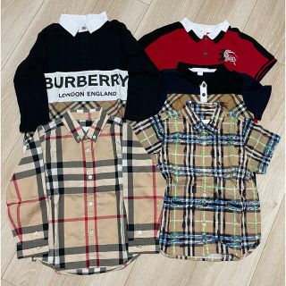 バーバリー(BURBERRY)のご専用♡Burberry 4y長袖2枚、半袖3枚セット(Tシャツ/カットソー)