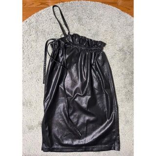 感謝報恩 【UJOH】ワンピース ワンショルダースカート ジャンスカ