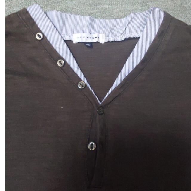 a.v.v(アーヴェヴェ)のＡＶＶ メンズのトップス(Tシャツ/カットソー(半袖/袖なし))の商品写真