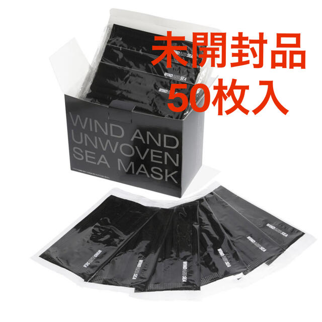 WIND AND SEA UNWOVEN MASK 50枚入り マスク