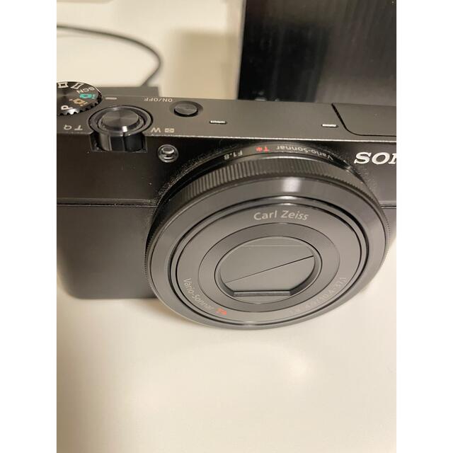 【格安】SONYソニー DSC-RX100 デジカメ 美品です。デジタルカメラ都内ヤマダ電気備考
