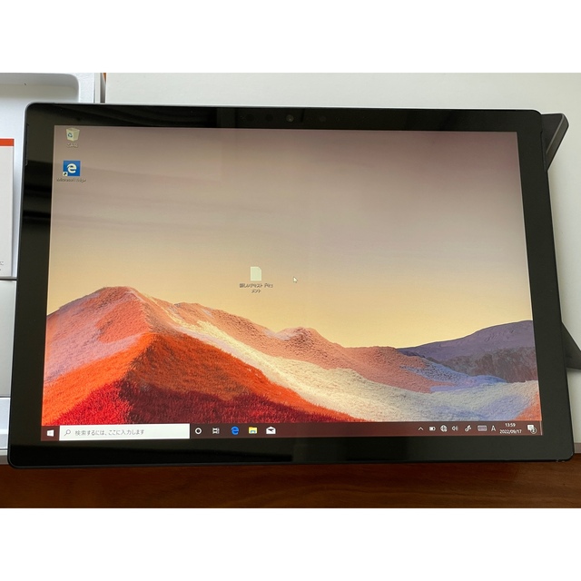 Microsoft(マイクロソフト)のマイクロソフト Surface Pro7 Core i5/8GB/256G/保証 スマホ/家電/カメラのPC/タブレット(タブレット)の商品写真