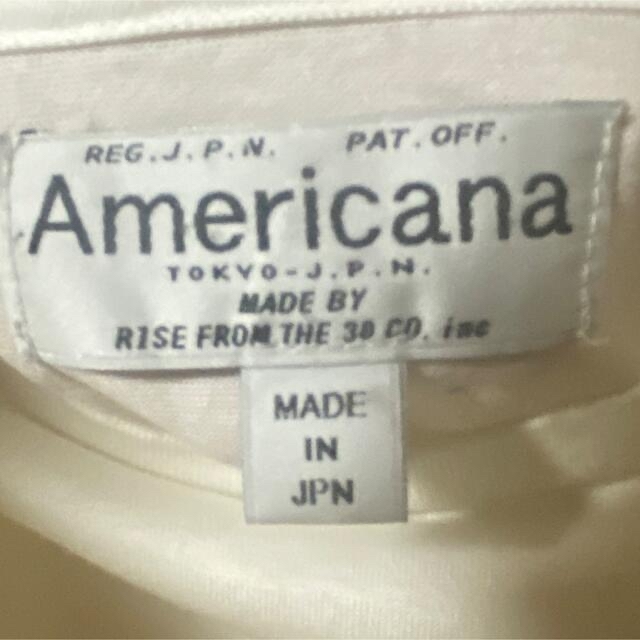 AMERICANA(アメリカーナ)の＜Americana（アメリカーナ）＞Tシャツ レディースのトップス(Tシャツ(半袖/袖なし))の商品写真