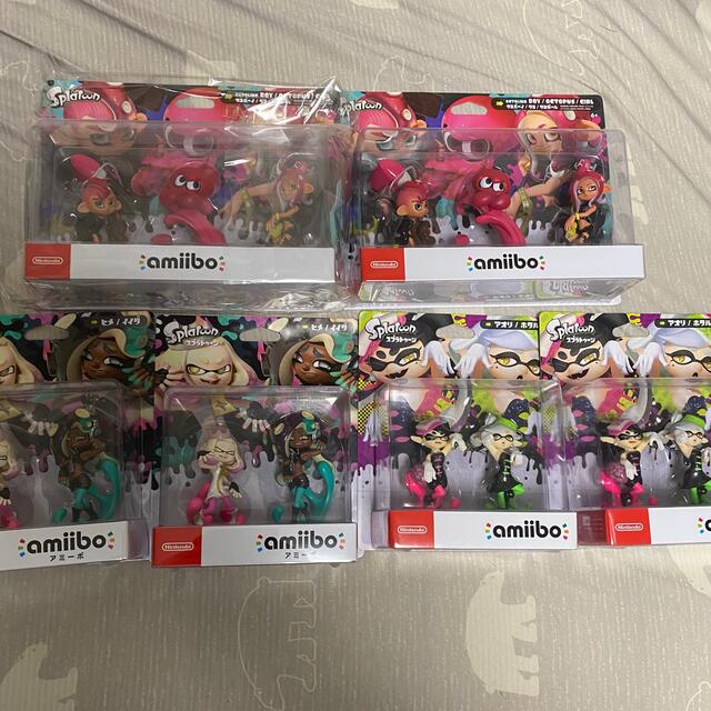 激安通販専門店 スプラトゥーン アミーボ amiibo セット 新品未開封