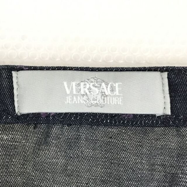 VERSACE(ヴェルサーチ)のVERSACE/ヴェルサーチ★デニム/タイトスカート【size38◆BG241 レディースのスカート(ミニスカート)の商品写真